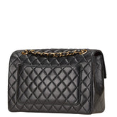 シャネル マトラッセ ココマーク パリ限定 チェーン ショルダーバッグ ハンドバッグ ブラック ラムスキン レディース CHANEL 【中古】